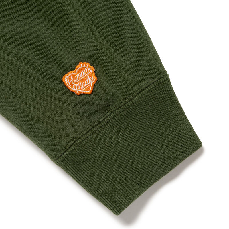 HUMAN MADE 2026 HEAVYWEIGHT SWEATSHIRT - GREEN PRE ORDER ITEM (預訂中)