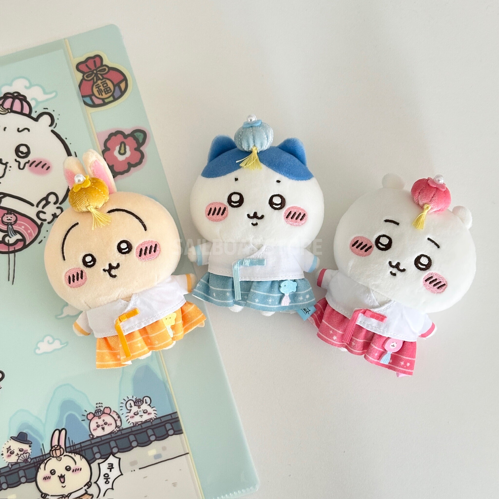 #現貨 🇰🇷韓國限定 吉伊卡哇 韓服版 吊飾娃娃