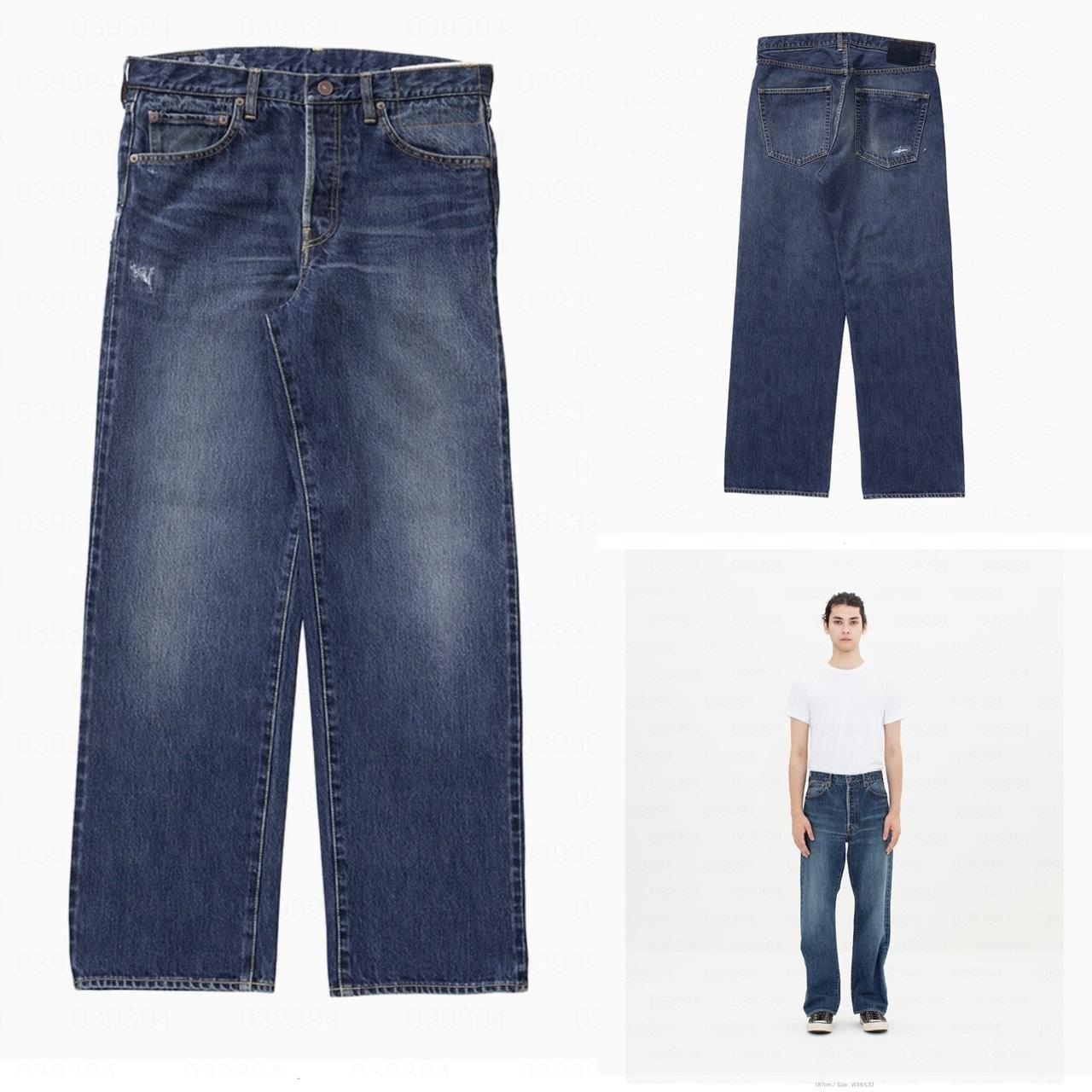VISVIM 2026 S/S SOCIAL SCULPTURE 01 WIDE DMGD-46 JEANS - PRE ORDER ITEM (預訂中)