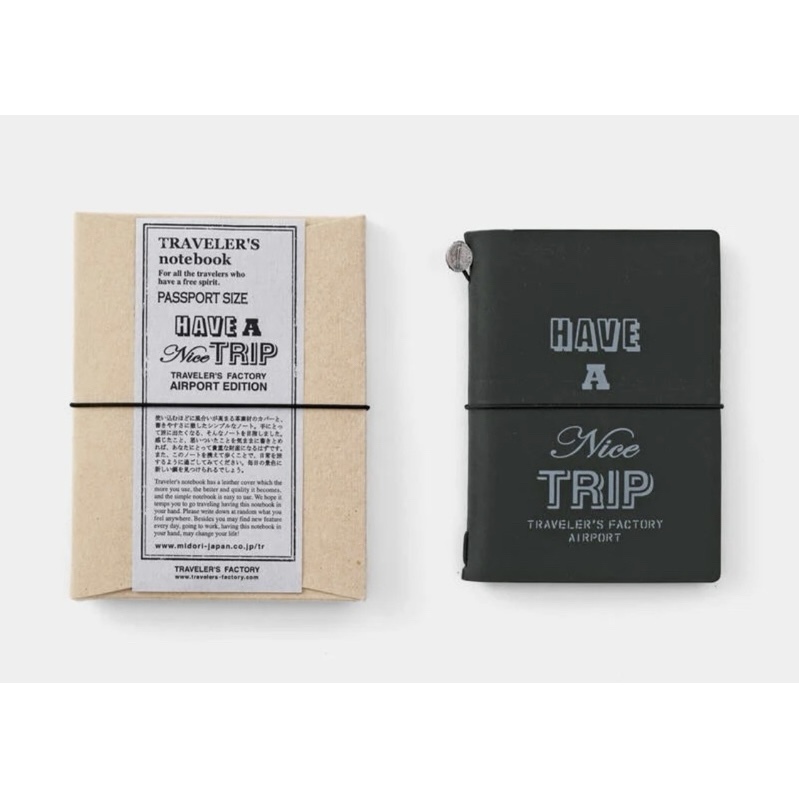 護照版 成田機場限定 皮革本體｜日本 Traveler’s Notebook 旅人筆記本