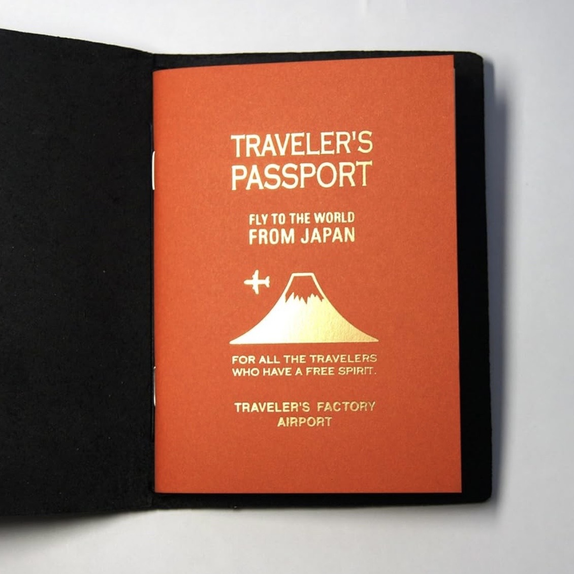 護照版 成田機場限定 皮革本體｜日本 Traveler’s Notebook 旅人筆記本