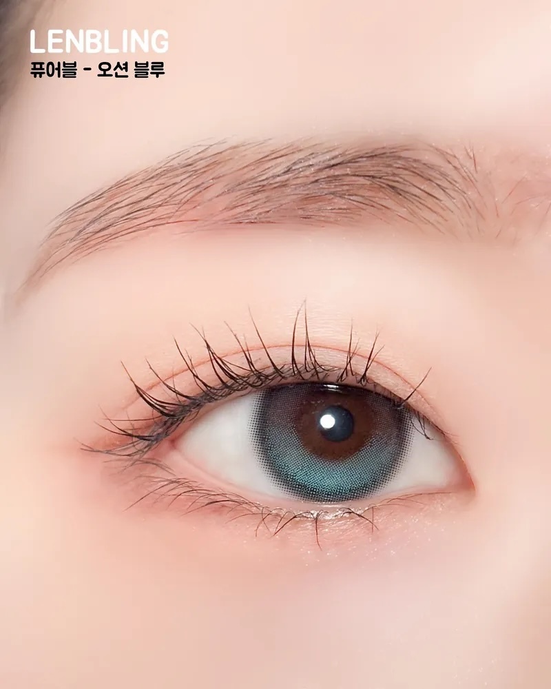 Lenbling Big Pureble 1 Day 13.8mm(Ocean Blue)(10片)