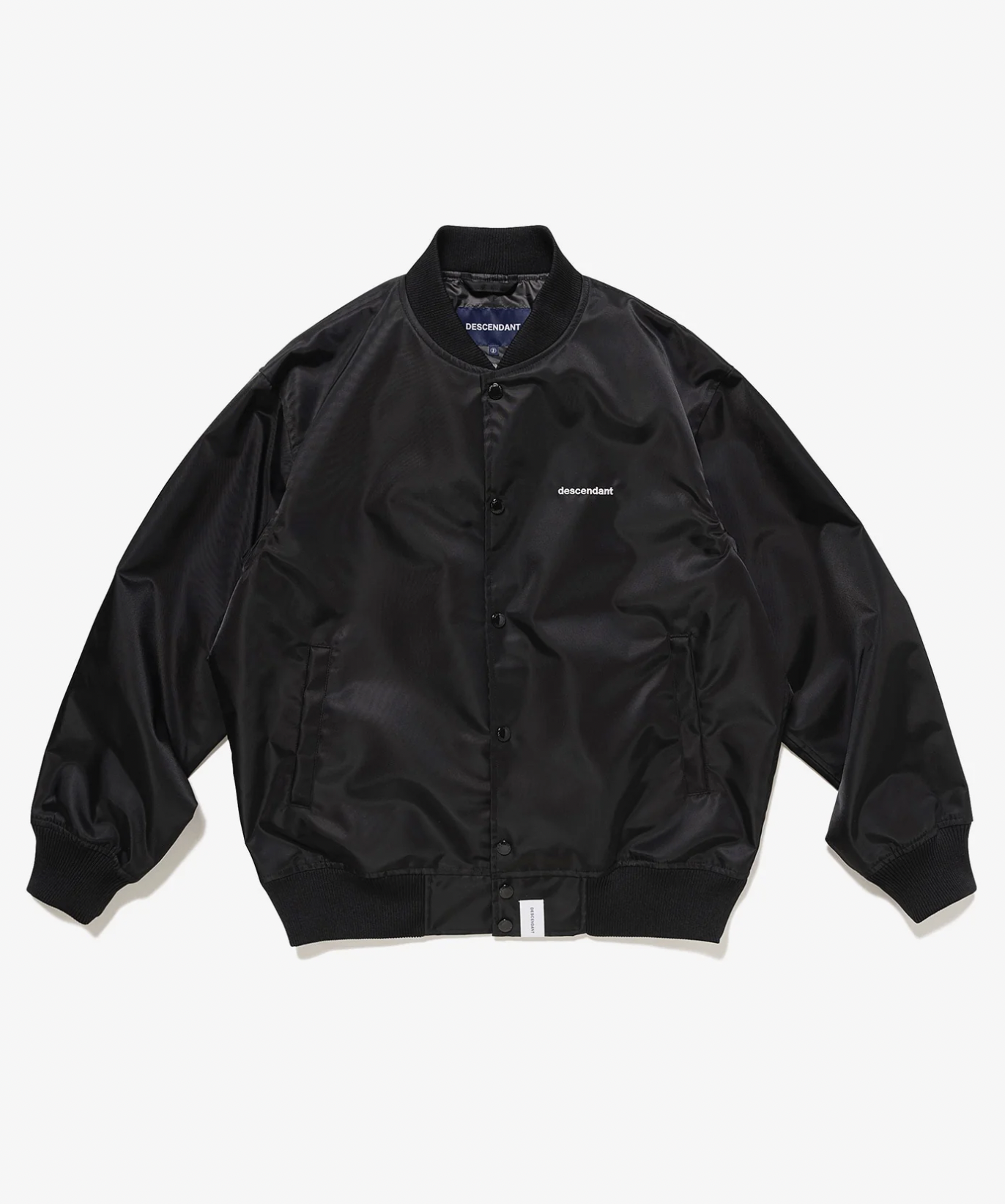 [現貨] DESCENDANT SS26 ECHO SATIN JACKET | BLACK