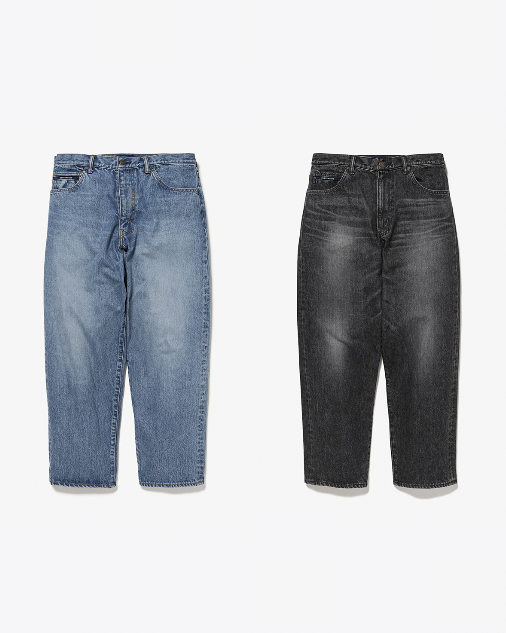 [現貨] DESCENDANT SS26 1995 DENIM TROUSERS BAGGY HARD WASH | INDIGO / BLACK