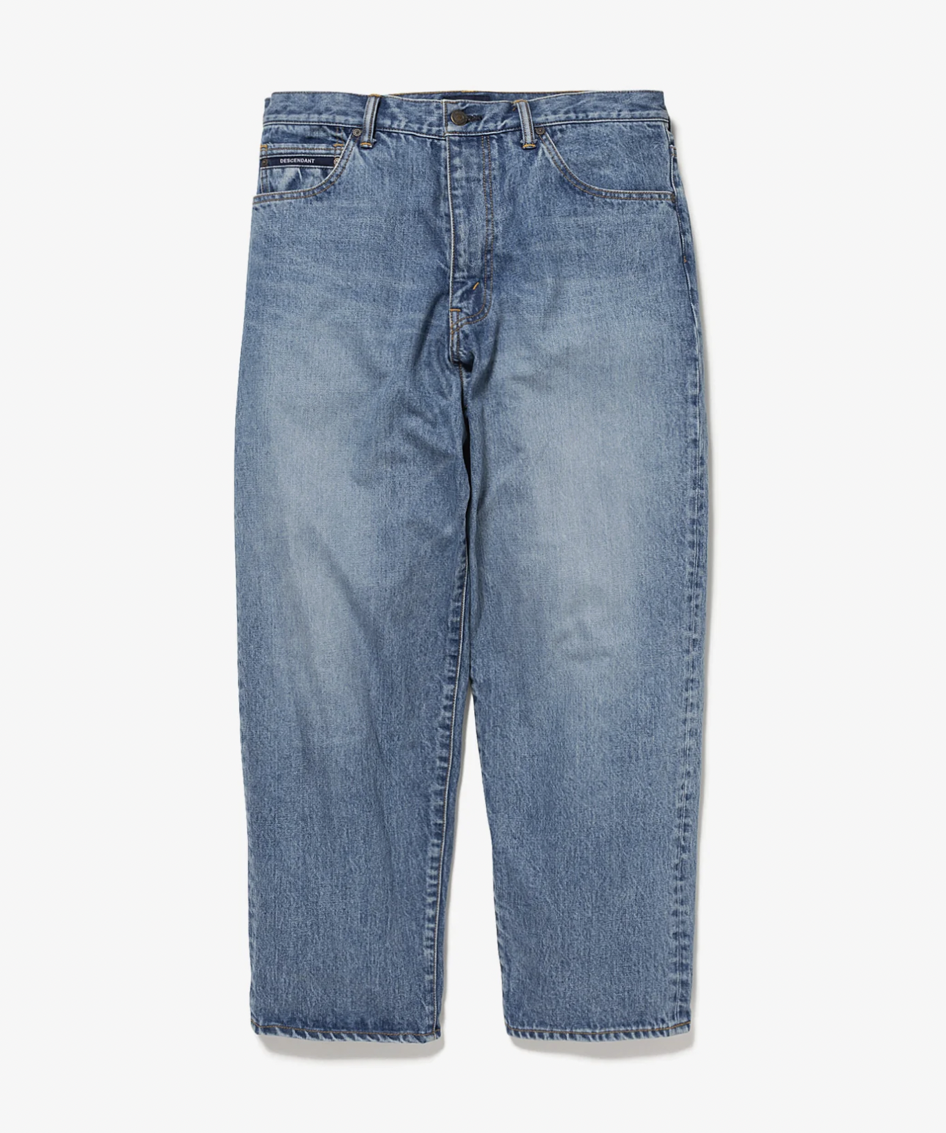 [現貨] DESCENDANT SS26 1995 DENIM TROUSERS BAGGY HARD WASH | INDIGO / BLACK