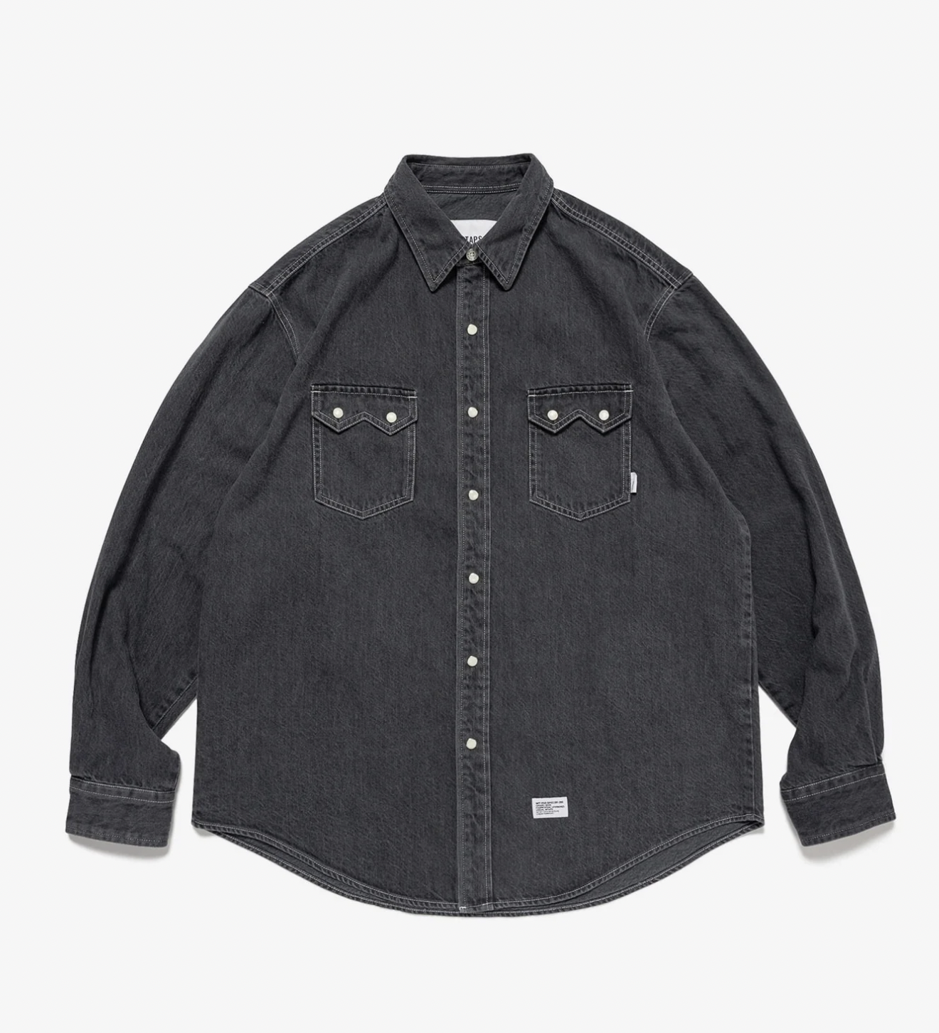 [現貨] WTAPS SS26 ALLMAN / LS / COTTON. DENIM | BLACK
