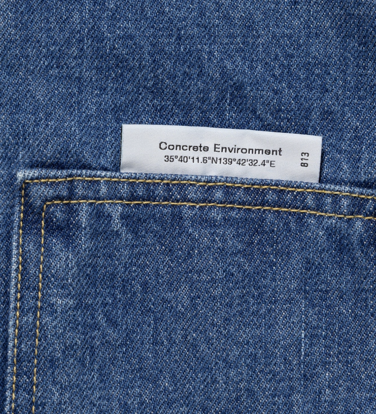 WTAPS SS26 D00M / JACKET / COTTON. DENIM | INDIGO
