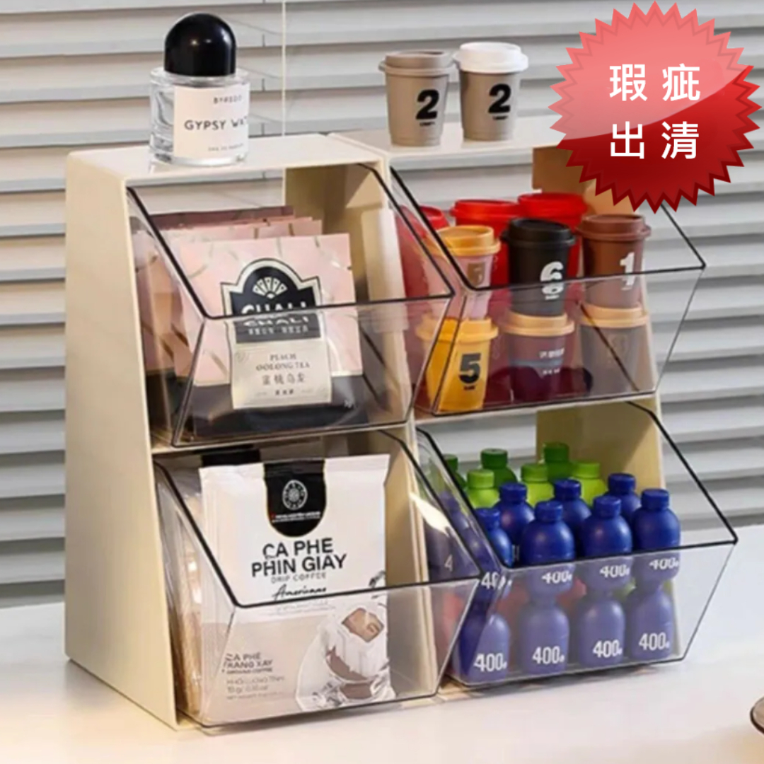 壓克力咖啡茶包收納盒(瑕疵出清)