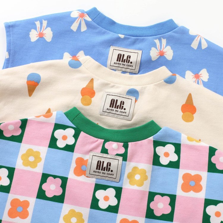 日本 90-130 趣味滿版休閒套裝 4色