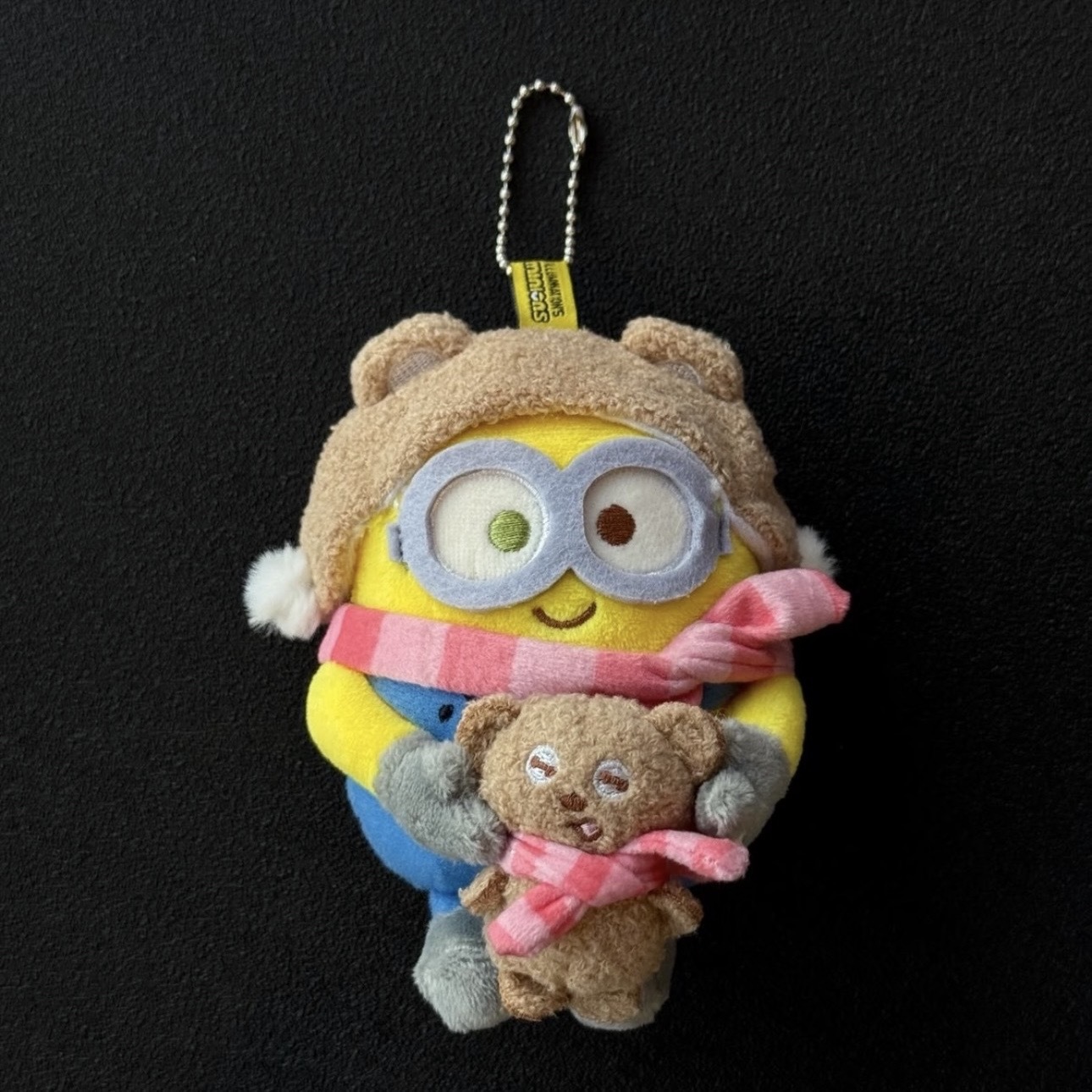 BOB&TIM 小小兵吊飾 雙倍可愛系列 毛絨 神偷奶爸 環球影城 兩款