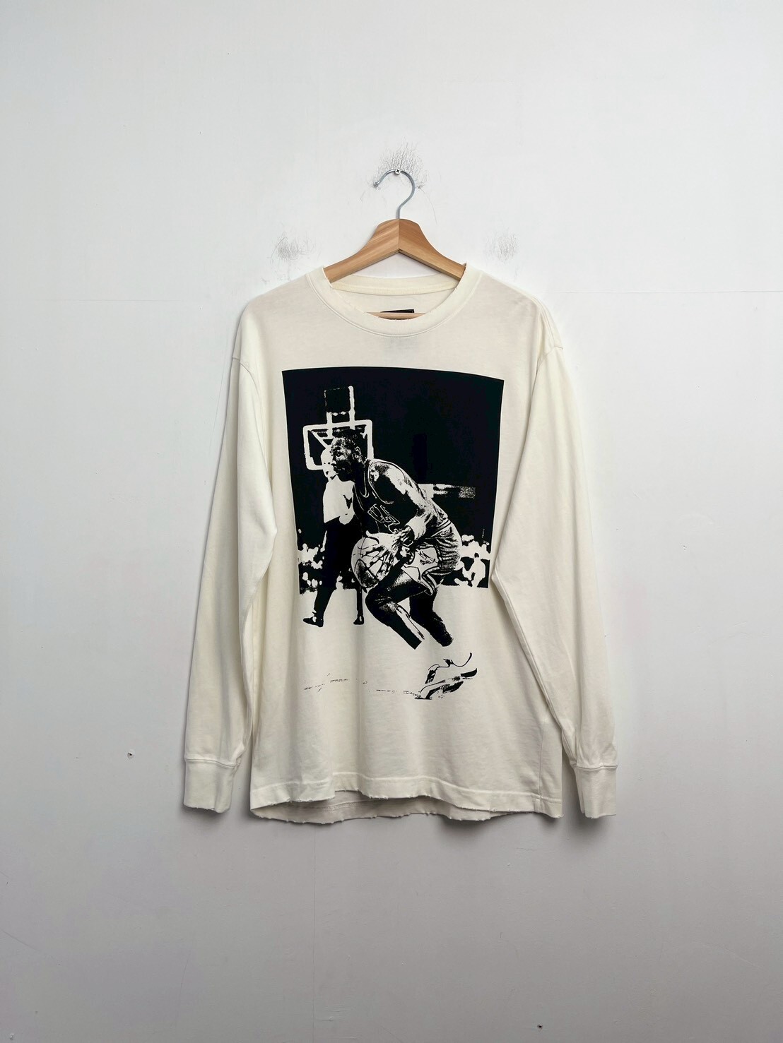 UNION LA X AIR JORDAN L/S TEE SIZE M