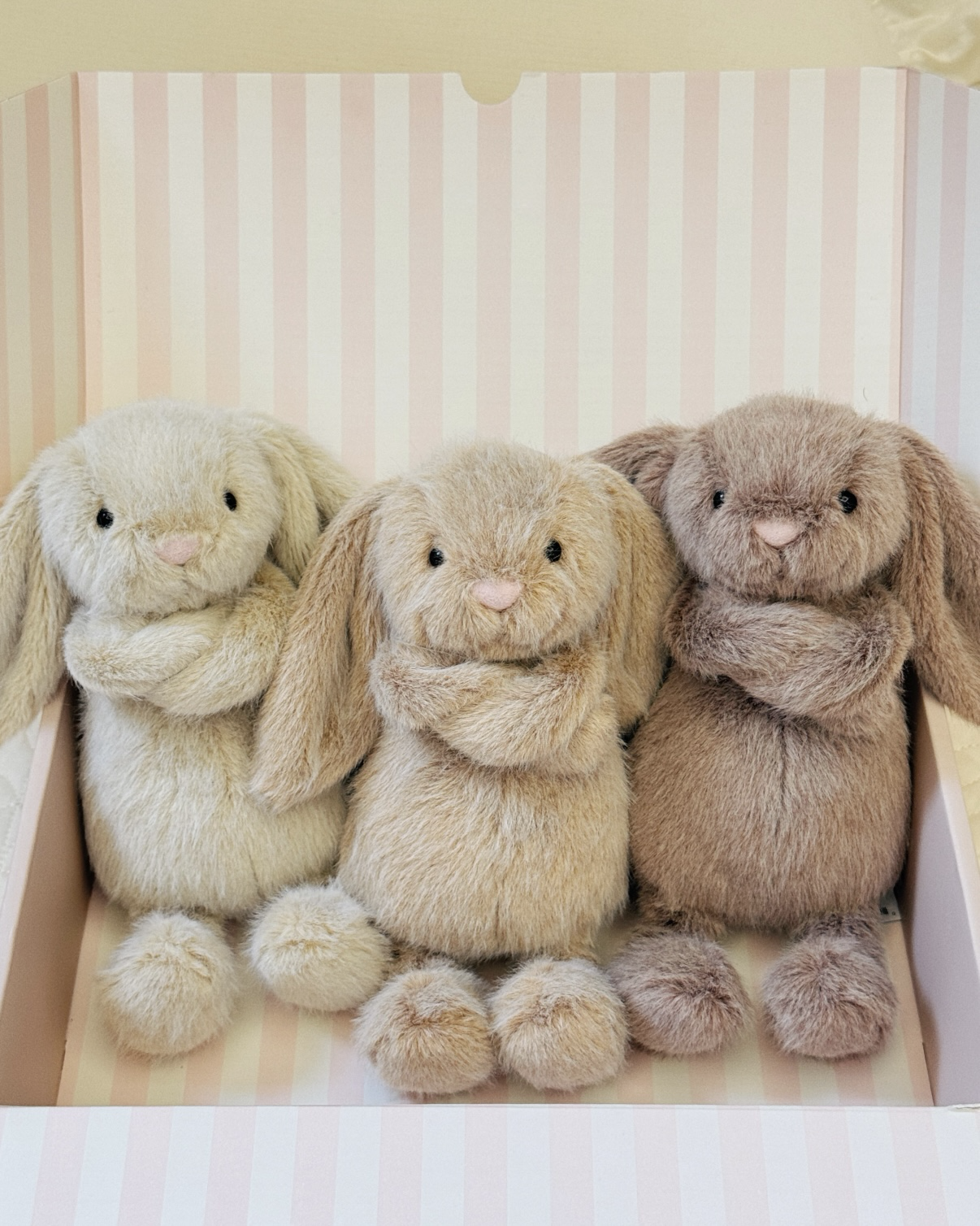 JELLYCAT 春季新款Flufflet Bunny 邦尼兔兔子毛絨娃娃共3色