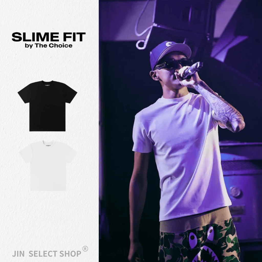 SLIME FIT超彈性涼感合身素T 透氣 頂級面料 緊身顯壯 短袖 緊繃短袖 短TEE