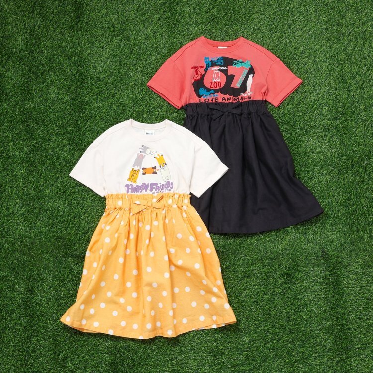 日本 90-140 旭山動物園應援洋裝 2色