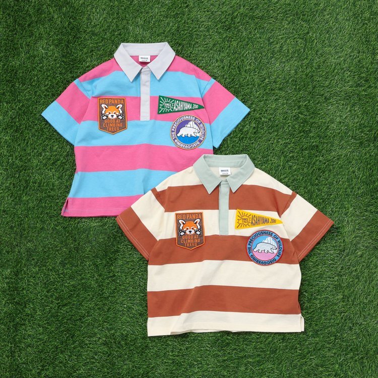 日本 90-140 旭山動物園應援POLO 2色