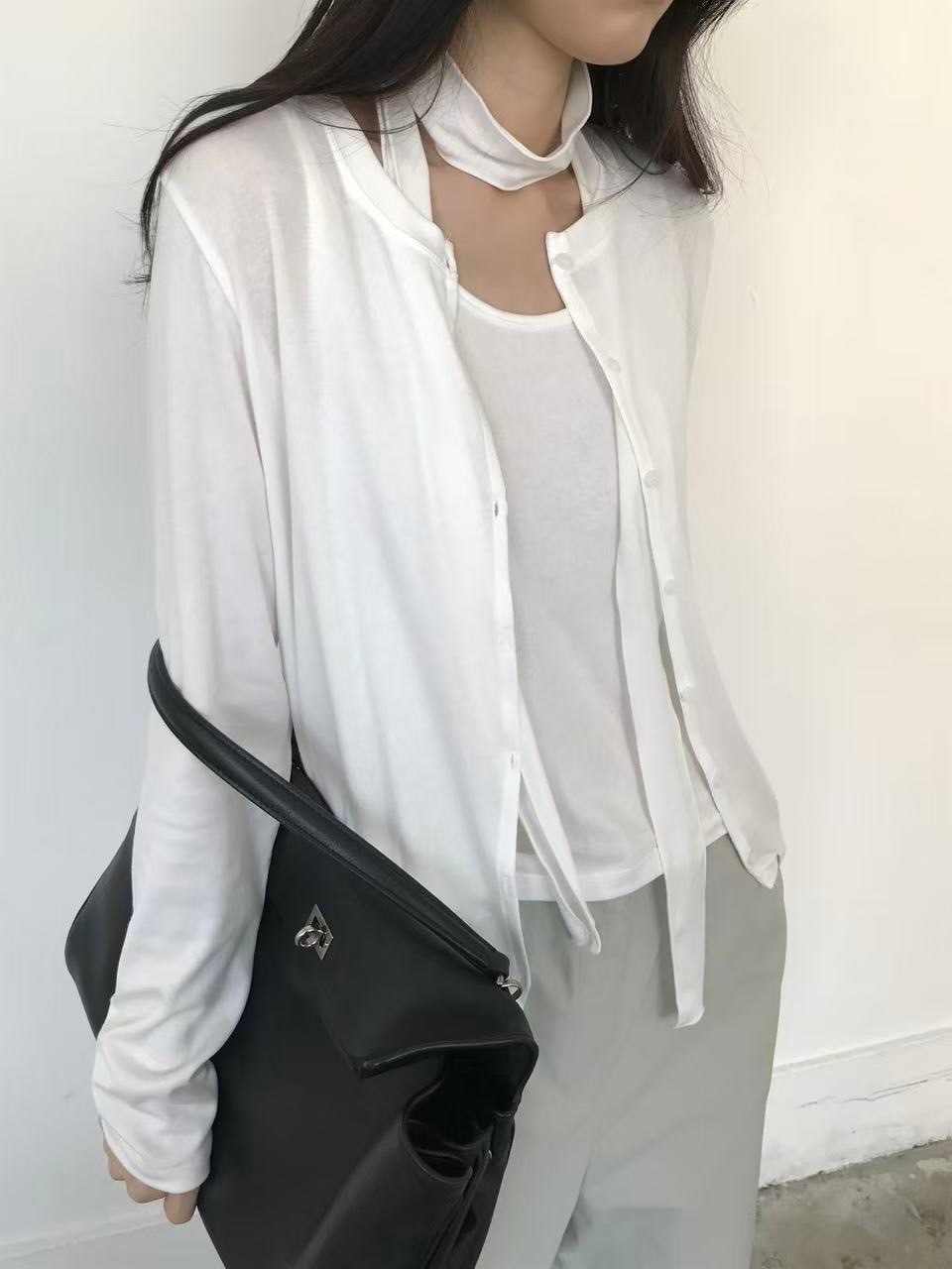 A10-排釦棉質繞脖set(3色*可拆買)