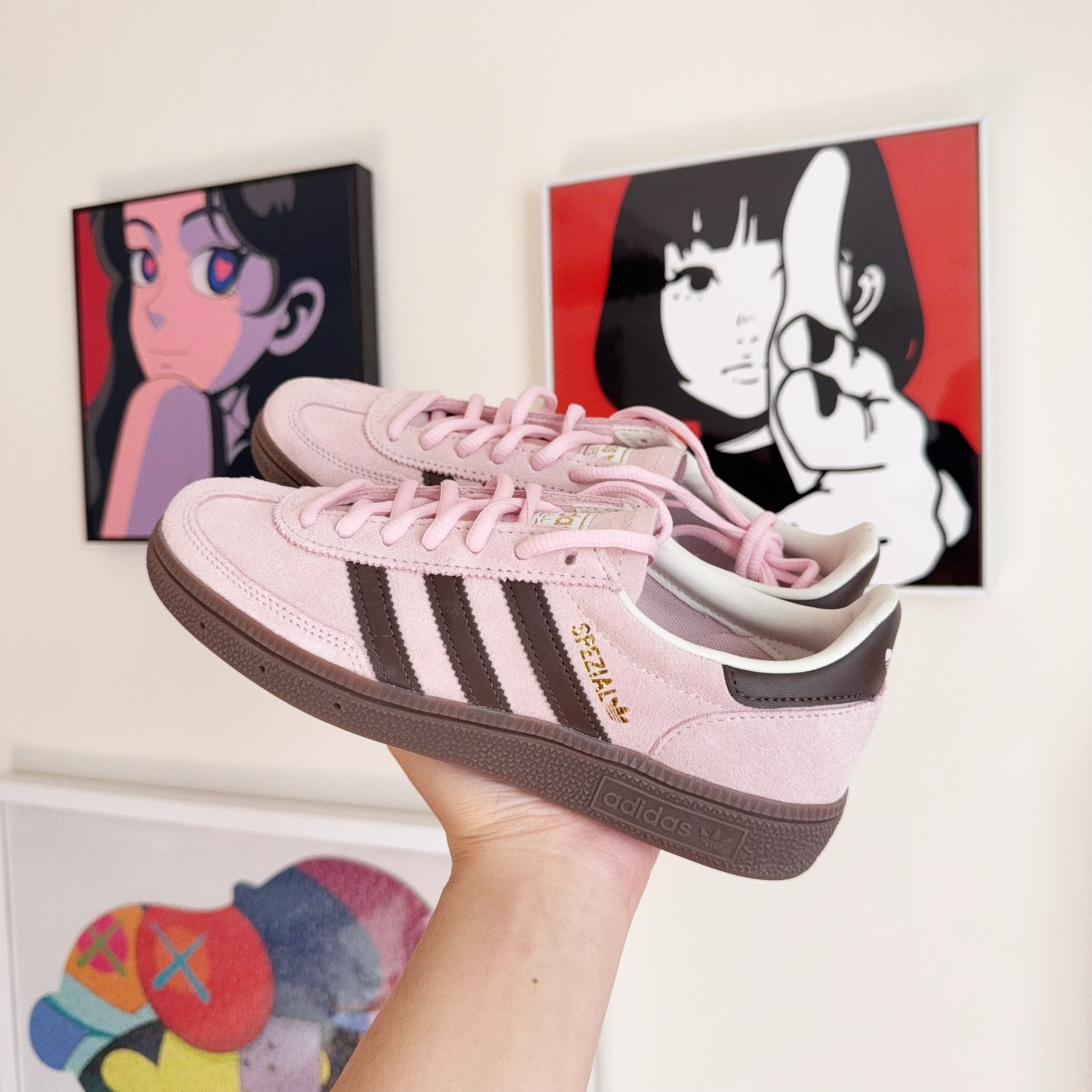 Adidas Originals Handball Spezial 日本新款 草莓巧克力 粉棕色 德訓 復古鞋 KJ7096