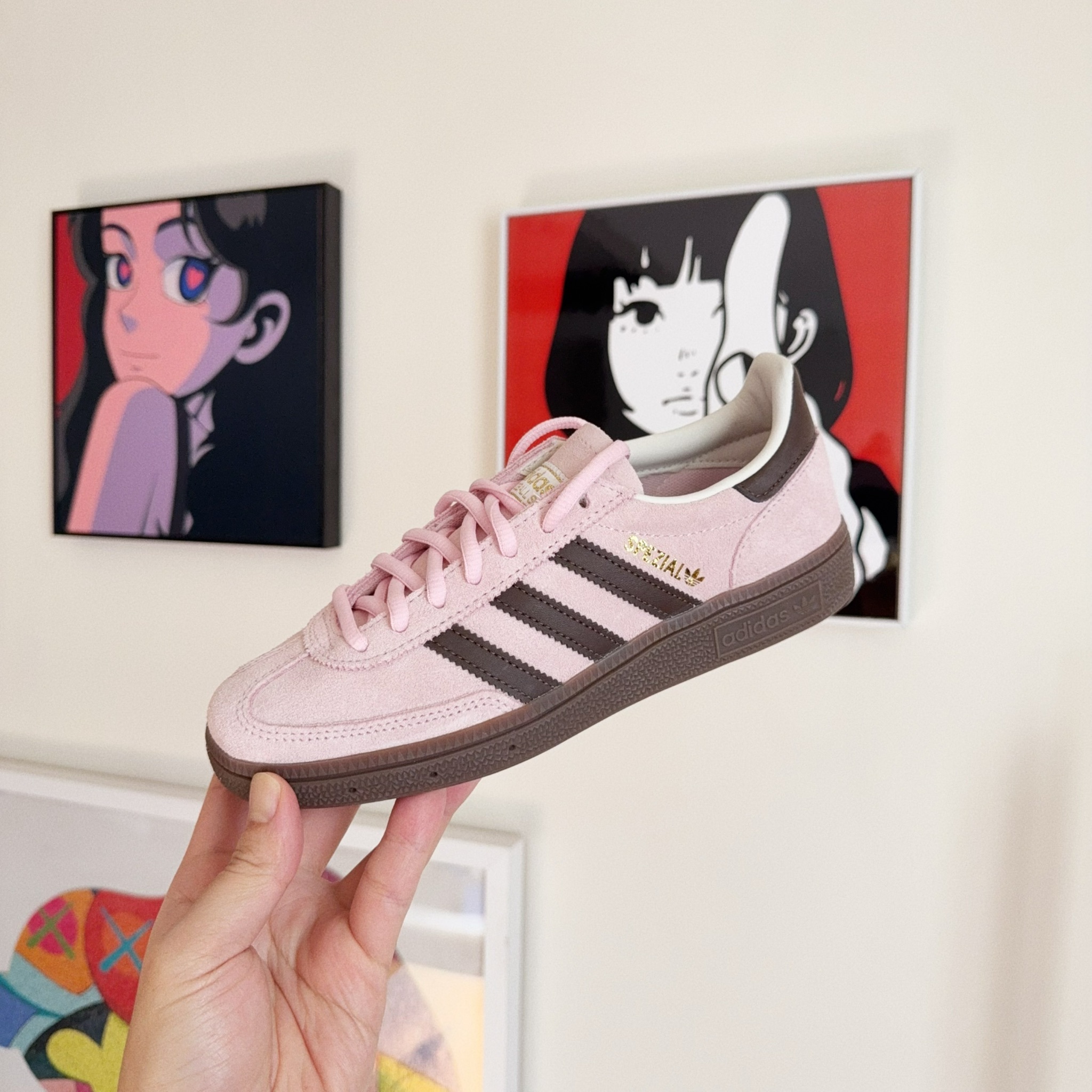 Adidas Originals Handball Spezial 日本新款 草莓巧克力 粉棕色 德訓 復古鞋 KJ7096