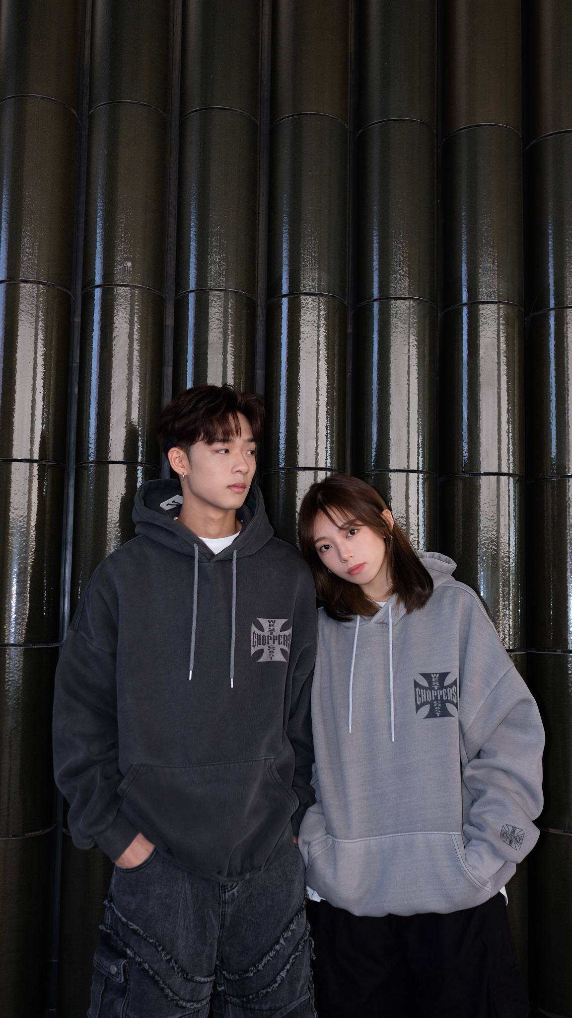 SW0011 十字Print 衛衣