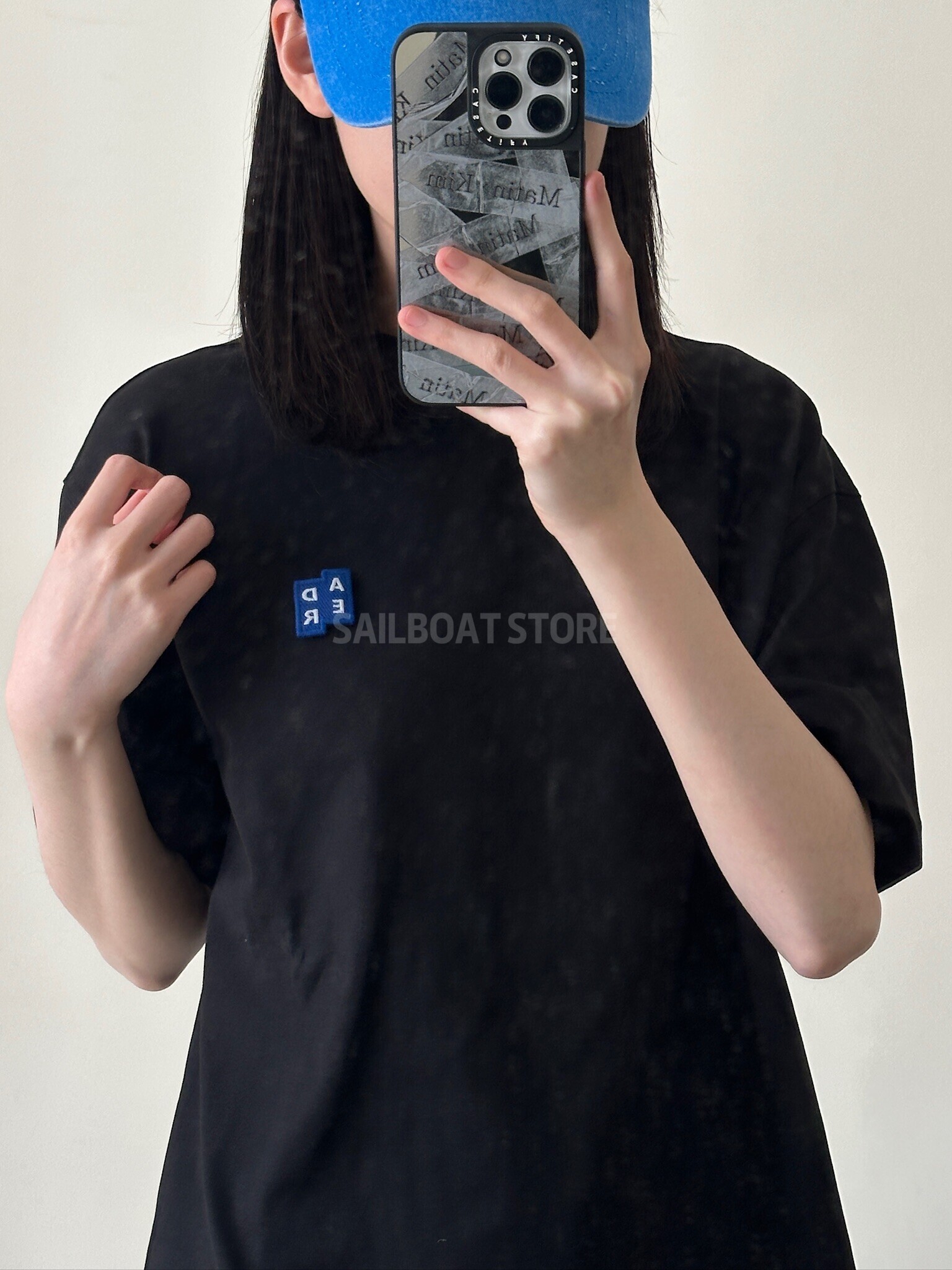 #預購 🇰🇷韓國 ADER ERROR 半寬鬆 布標 短袖上衣