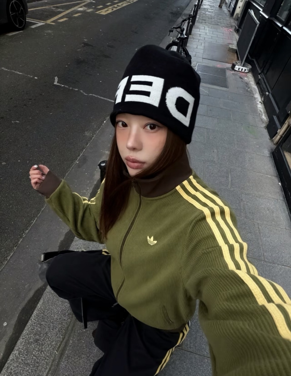 （預購）限時接單🔥Adidas Originals 華夫格 立領外套 2色