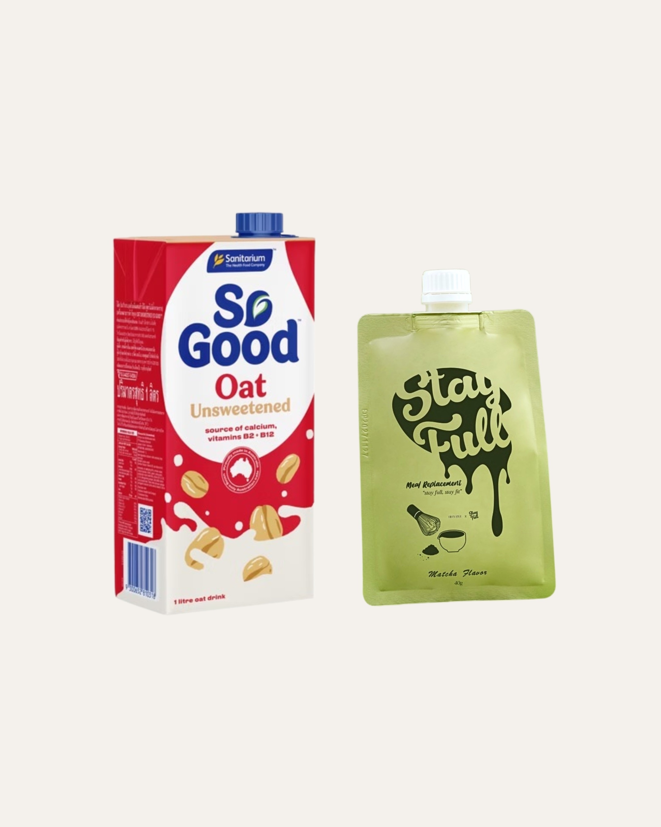 【無糖系列】澳州燕麥奶+搖搖袋餐優惠試飲組🎉