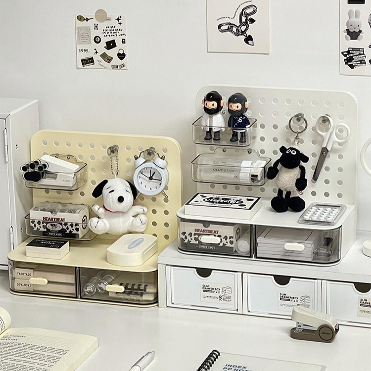 《6626》自由洞洞板桌面收納