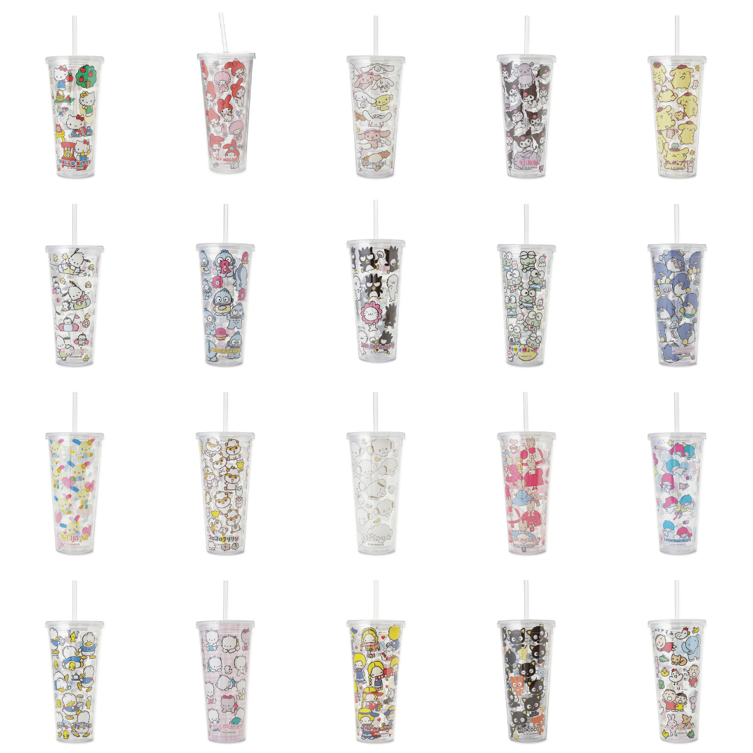 #預購生產 🇯🇵日本 三麗鷗 Sanrio House 透明隨行杯 20款
