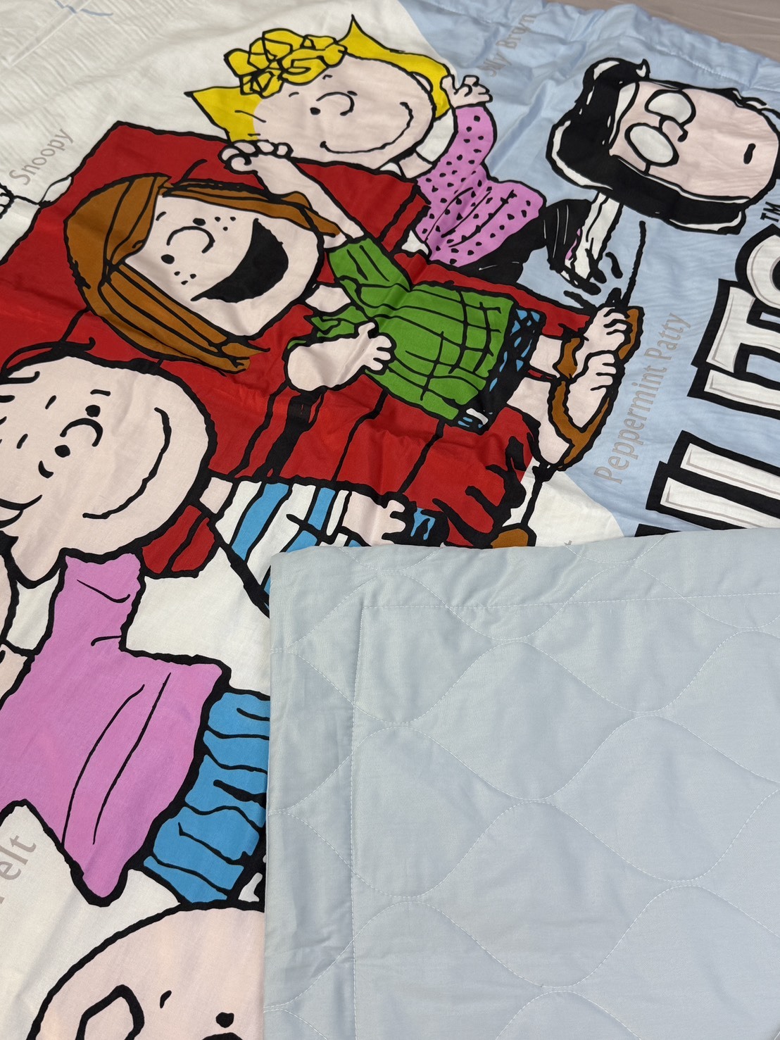 史努比兒童睡墊三件組｜歡樂家族