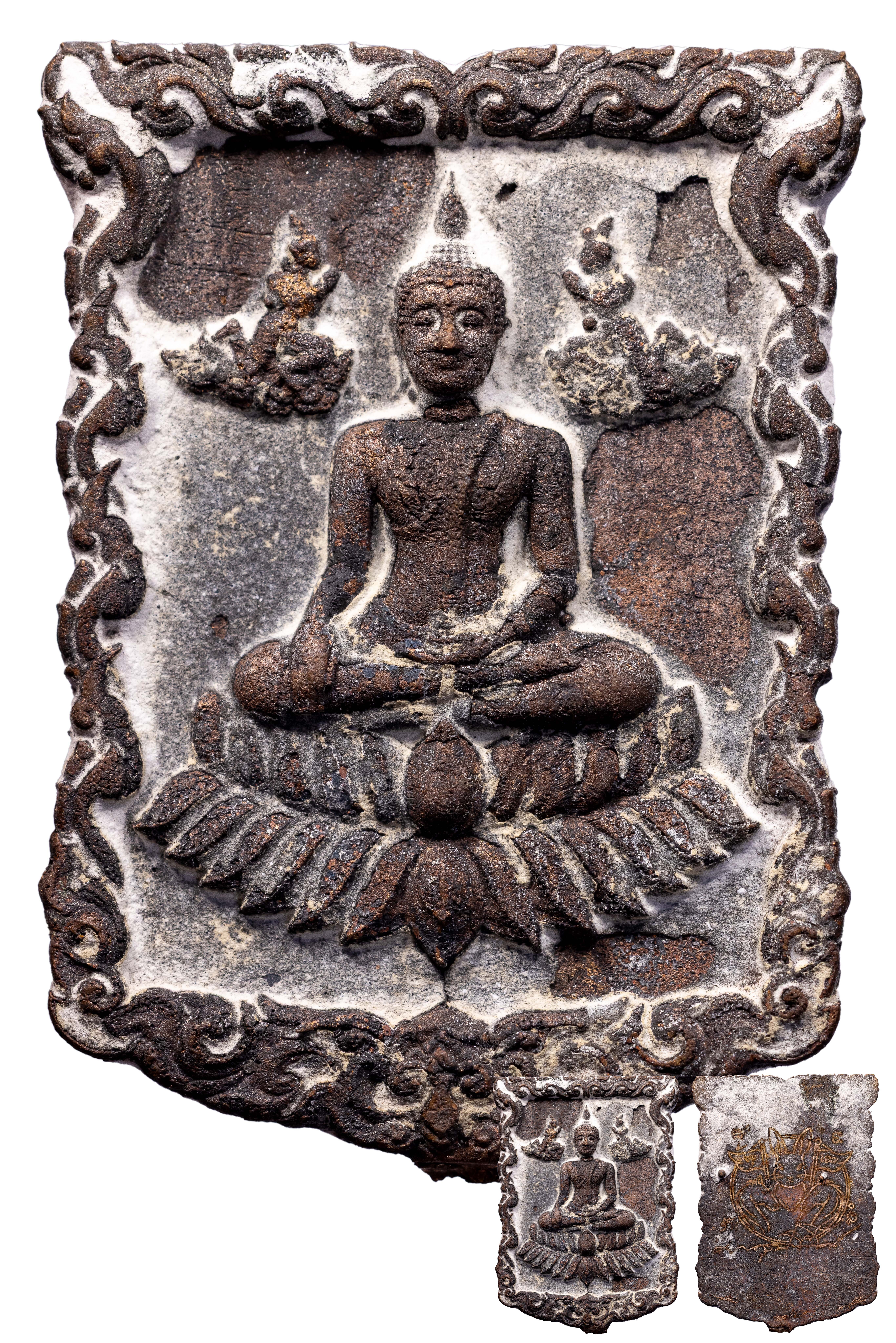 『泰國佛牌』2566-2569 冷咧 佛祖模『二期 頌帕塔納』 龍婆宋功 瓦崗龍阿倫 03260305