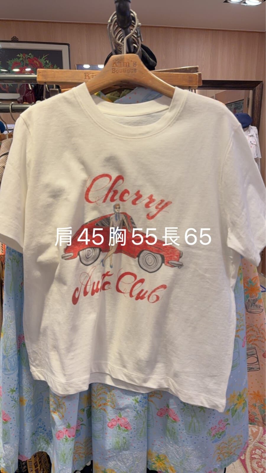 KM6033 型格汽車印花棉Tee
