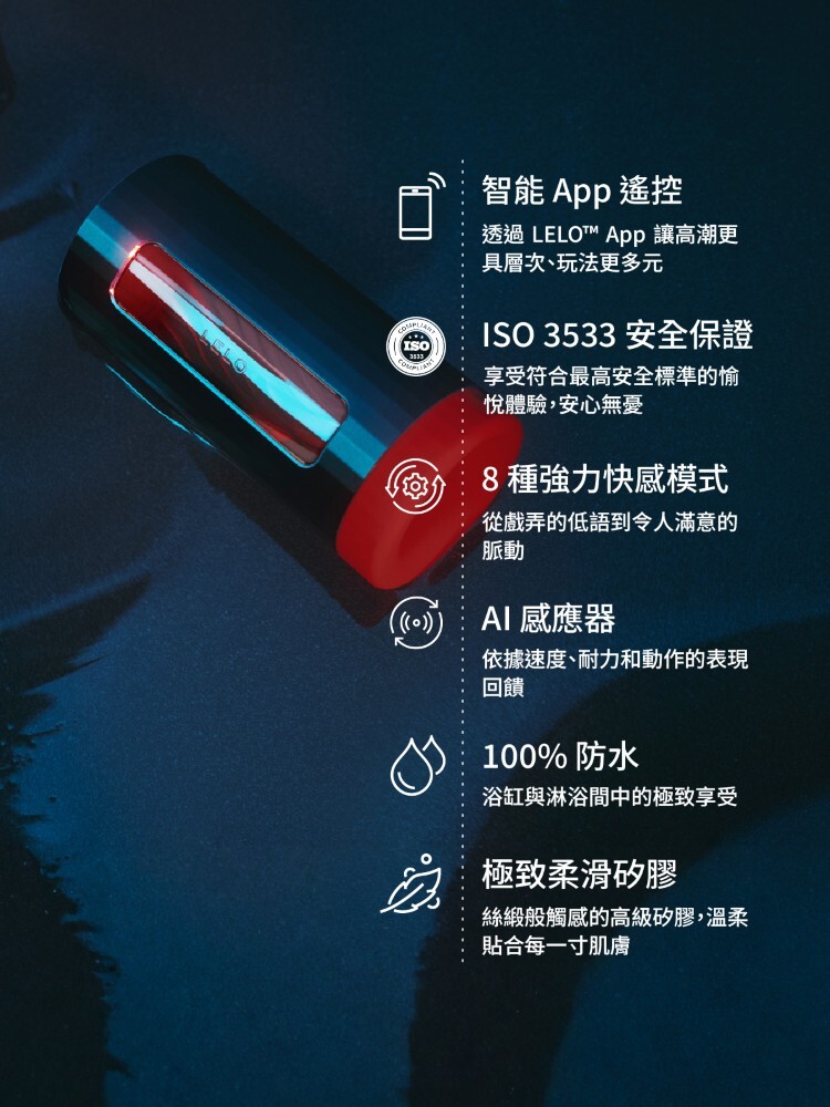 LELO F1S V3 XL 手機遙控 電動飛機杯 震動飛機杯