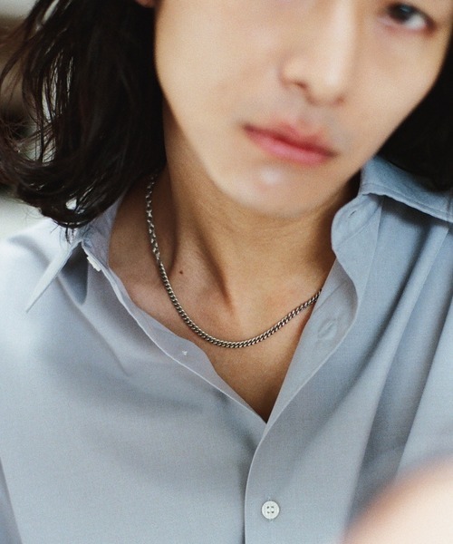 <重新復刻> WYM LIDNM 喜平鍊 蛇鍊 銀色 項鍊