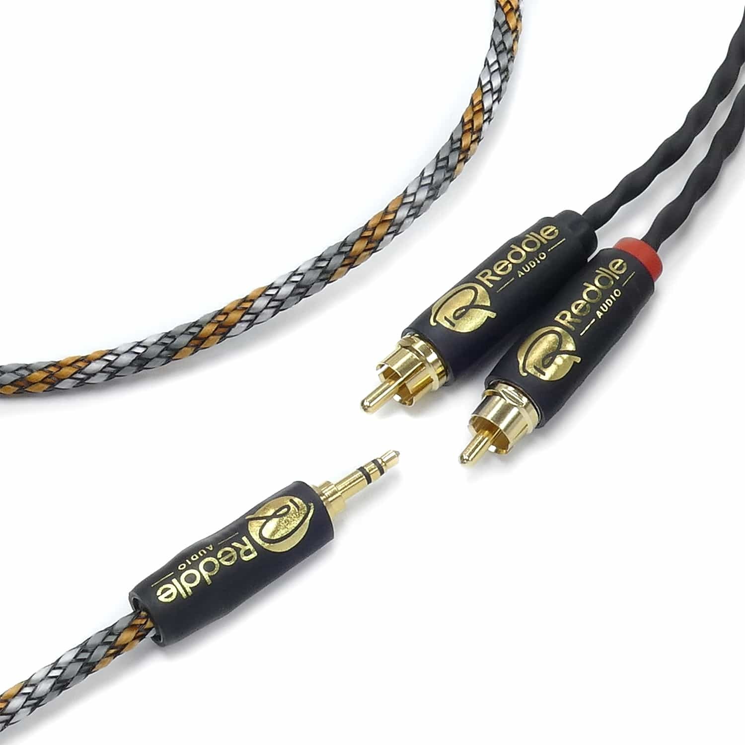 Reddle Audio – CP-RM-C30 立體聲音頻訊號線 | 3.5mm > RCA | 純銅 | 0.6/1.2/2M