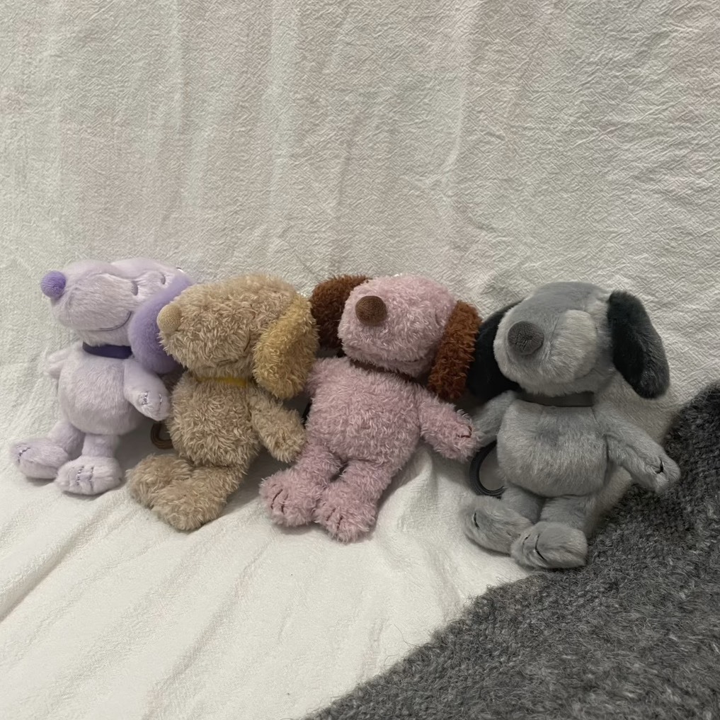 (預購）正版授權！Snoopy 史努比灰調日記系列 絨毛掛件 吊飾