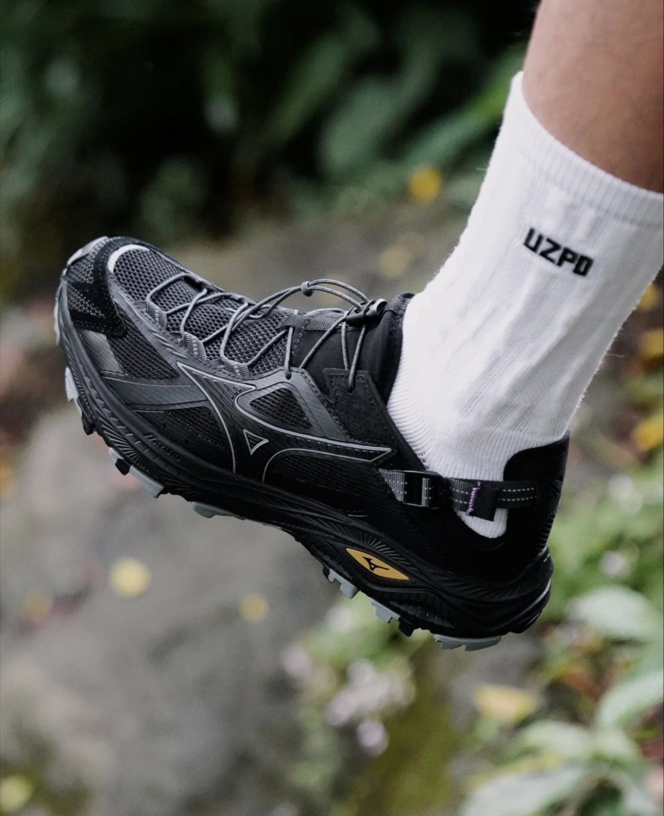 Mizuno Racer Trail SE v2 復古透氣涼鞋 黑紫色 G1GH261201