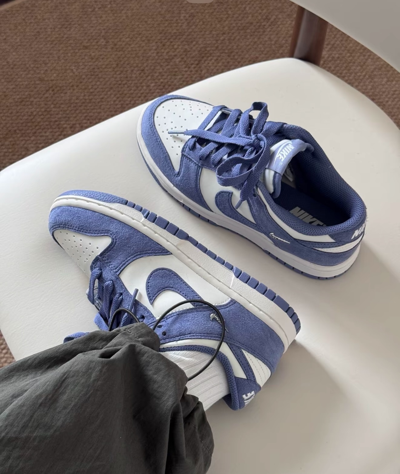 Nike Dunk Low ”World Indigo“ 薰衣草紫小銀勾復古麂皮 IB4117-103