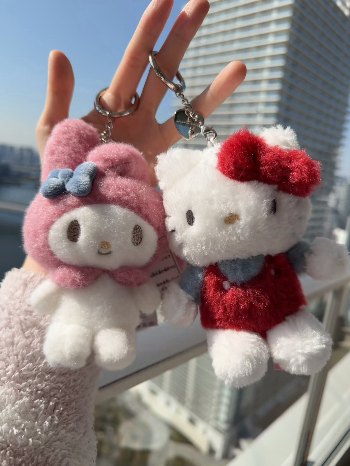 (預購）日本Sanrio house 毛絨掛件 吊飾 鑰匙圈