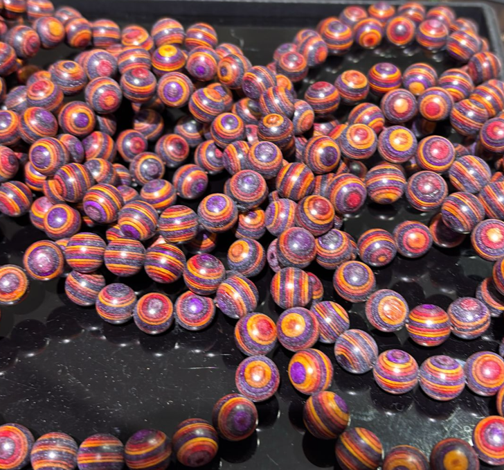 260315 - E2 10mm+彩虹桉樹愛麗絲手串