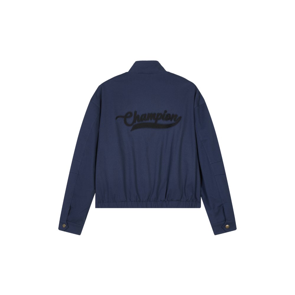 女款- CAMPUS 立領工裝夾克 -深藏青色（U6AOTSW226M609）