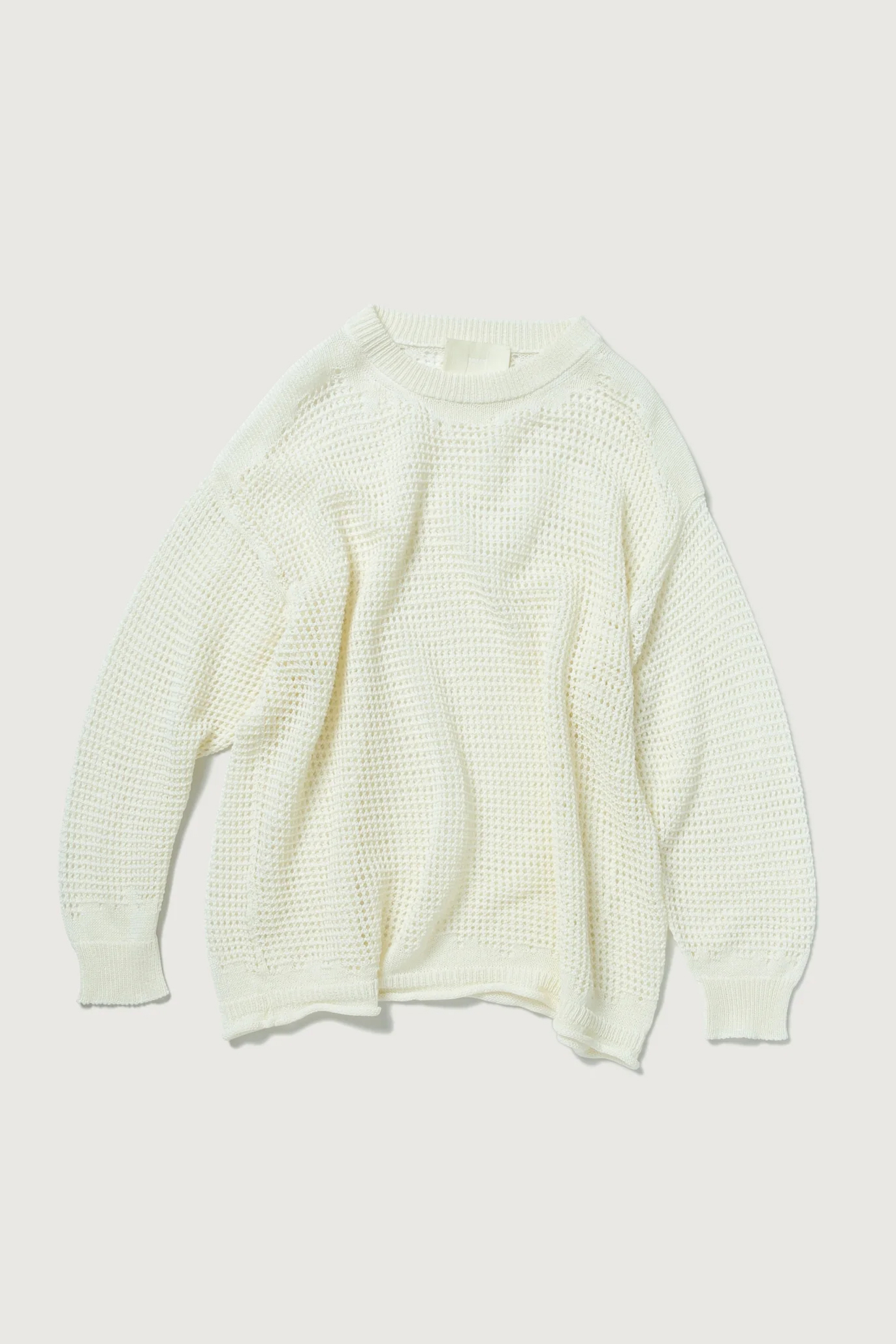 INNAT WAFFLE MESH SWEATER (3COL)