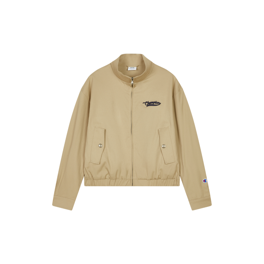 女款- CAMPUS 立領工裝夾克 -深卡其色（U6AOTSW226M703）