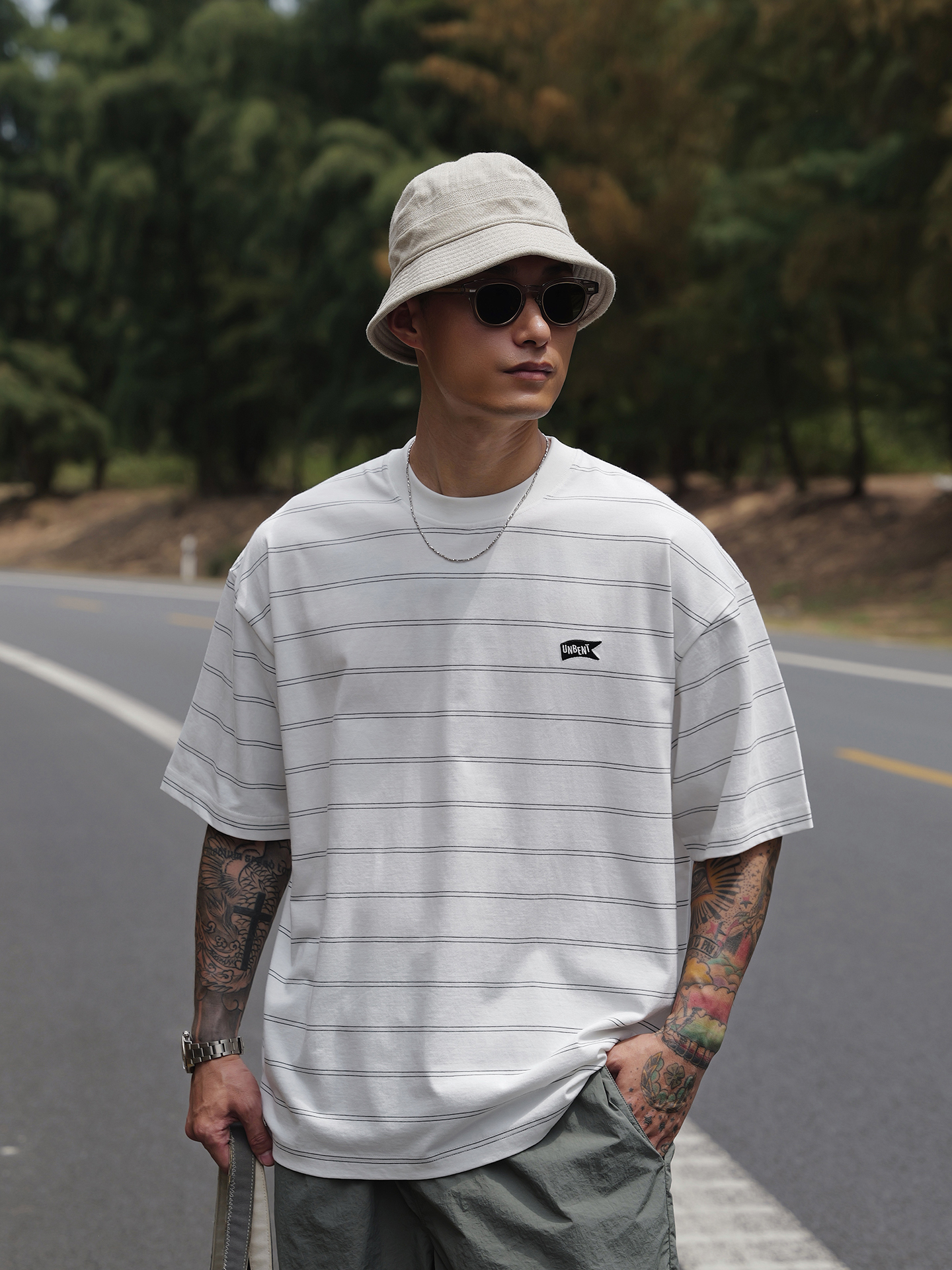 Unbent 26 S/S 條紋短袖