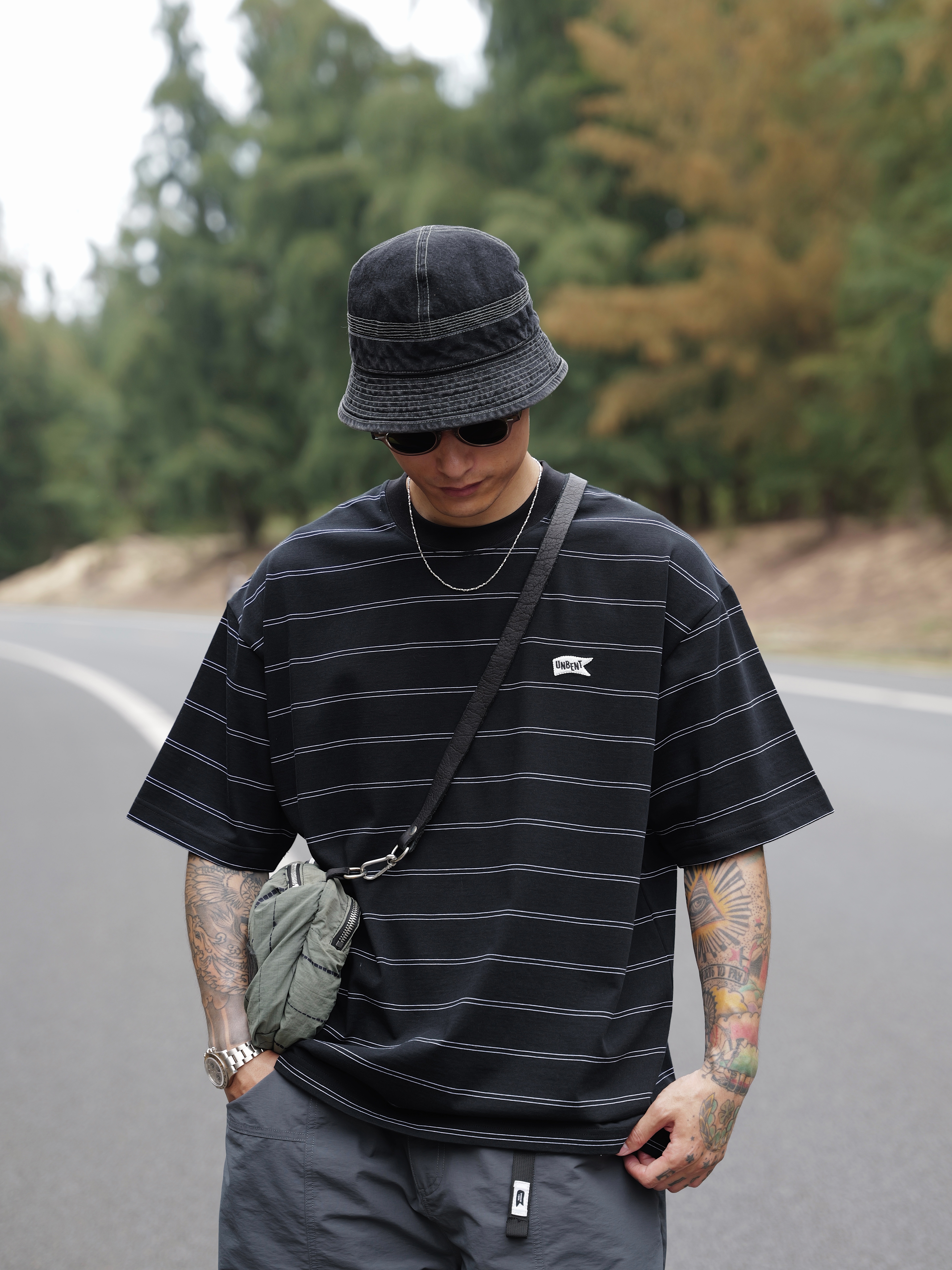 Unbent 26 S/S 條紋短袖