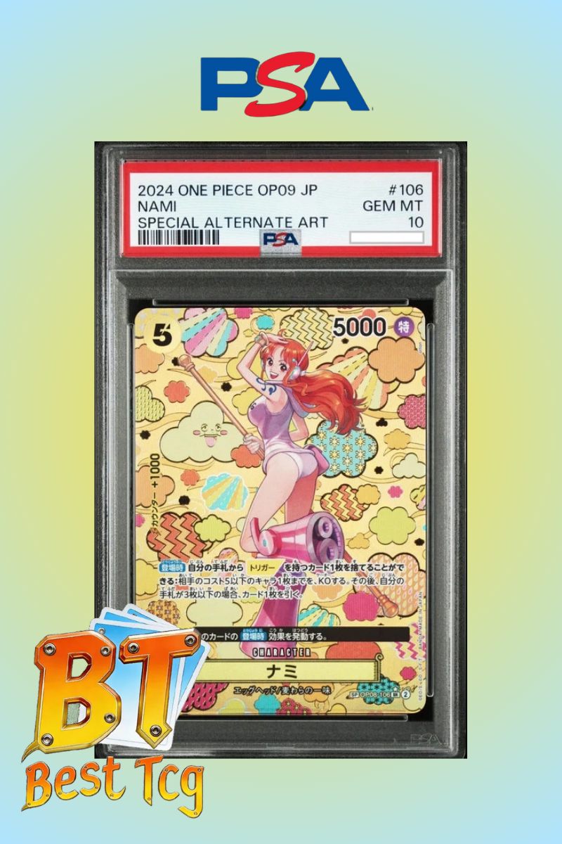 【PSA10】One Piece OP08-106 Special Alternate Art Nami(Japanese)