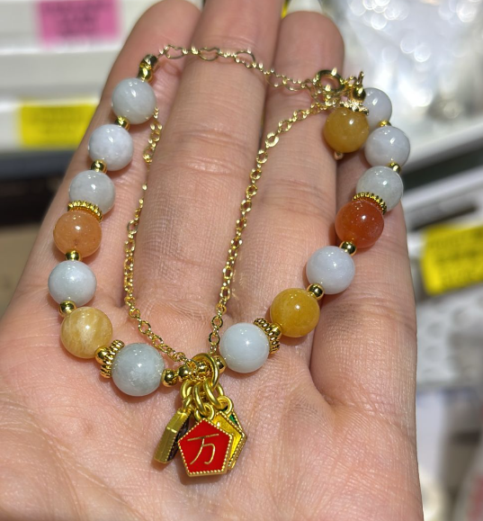 260315 - E31 7mm++天然A貨糖果翡翠手鏈