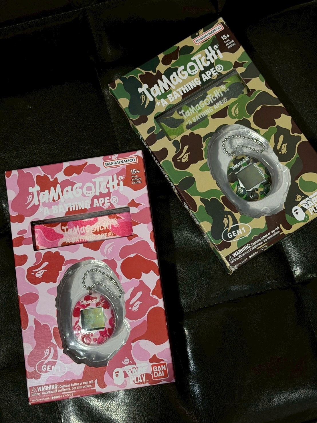 現貨 Bape x Tamagotchi 萬代出版 聯名限定 迷彩猿人電子雞