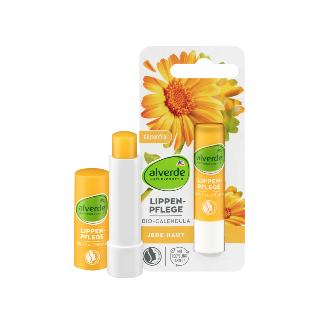 Alverde Naturkosmetik 有機金盞花潤唇膏 4.8g