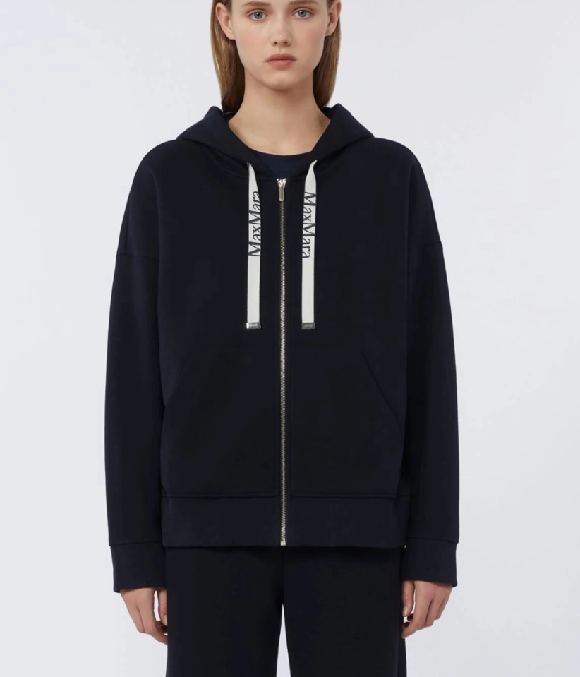 1FF0101-568 [MAX MARA S] Sweatshirt Black (SS26) #2619921031600-SMMJOUR-005 (C-EU-E)