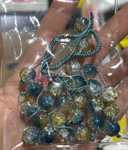 260315 - E40 赤馬紅羊金水琉璃五行掛飾 （送布袋）